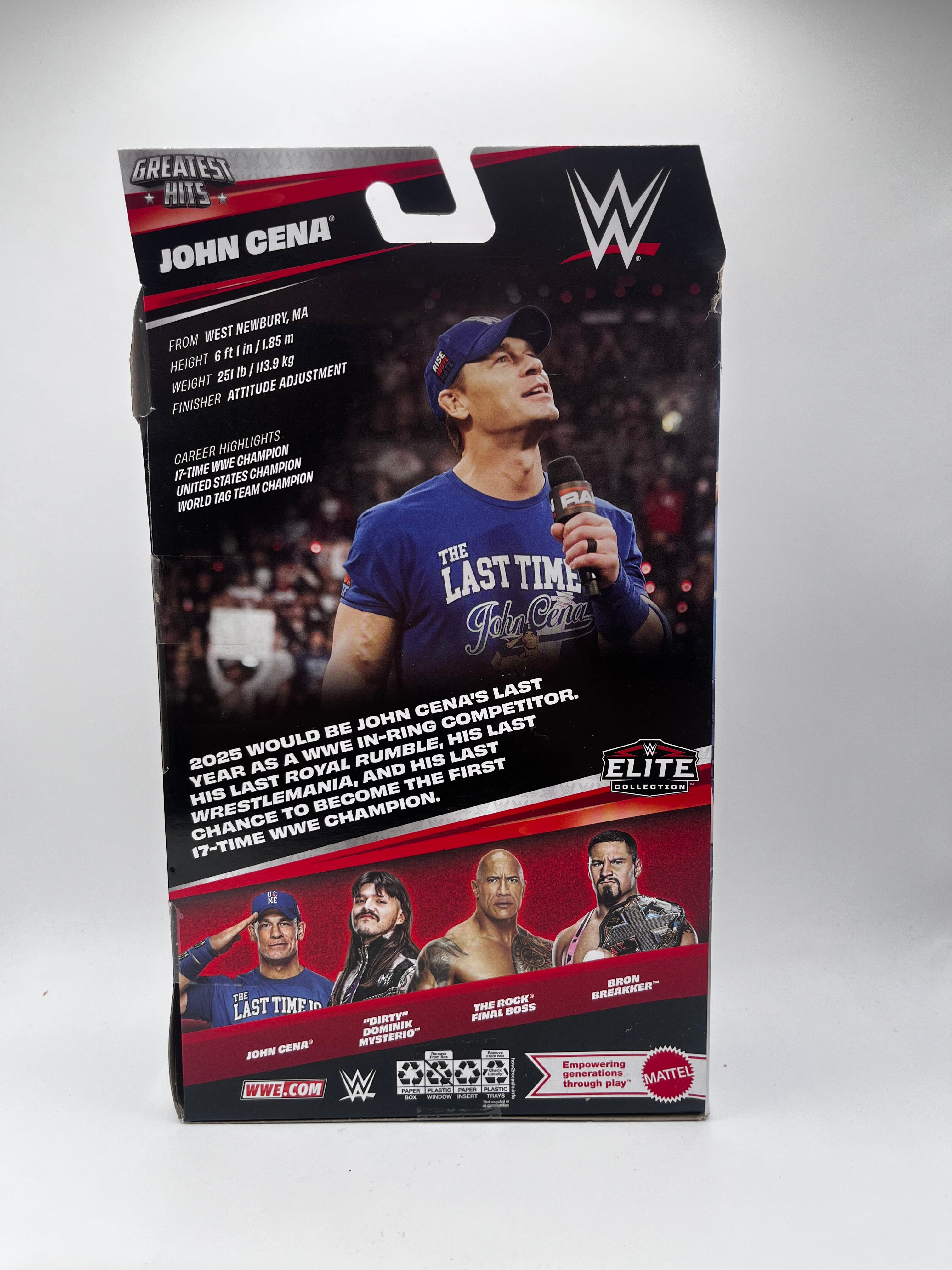 Figurka John Cena WWE Elite Collection Greatest Hits Series #10