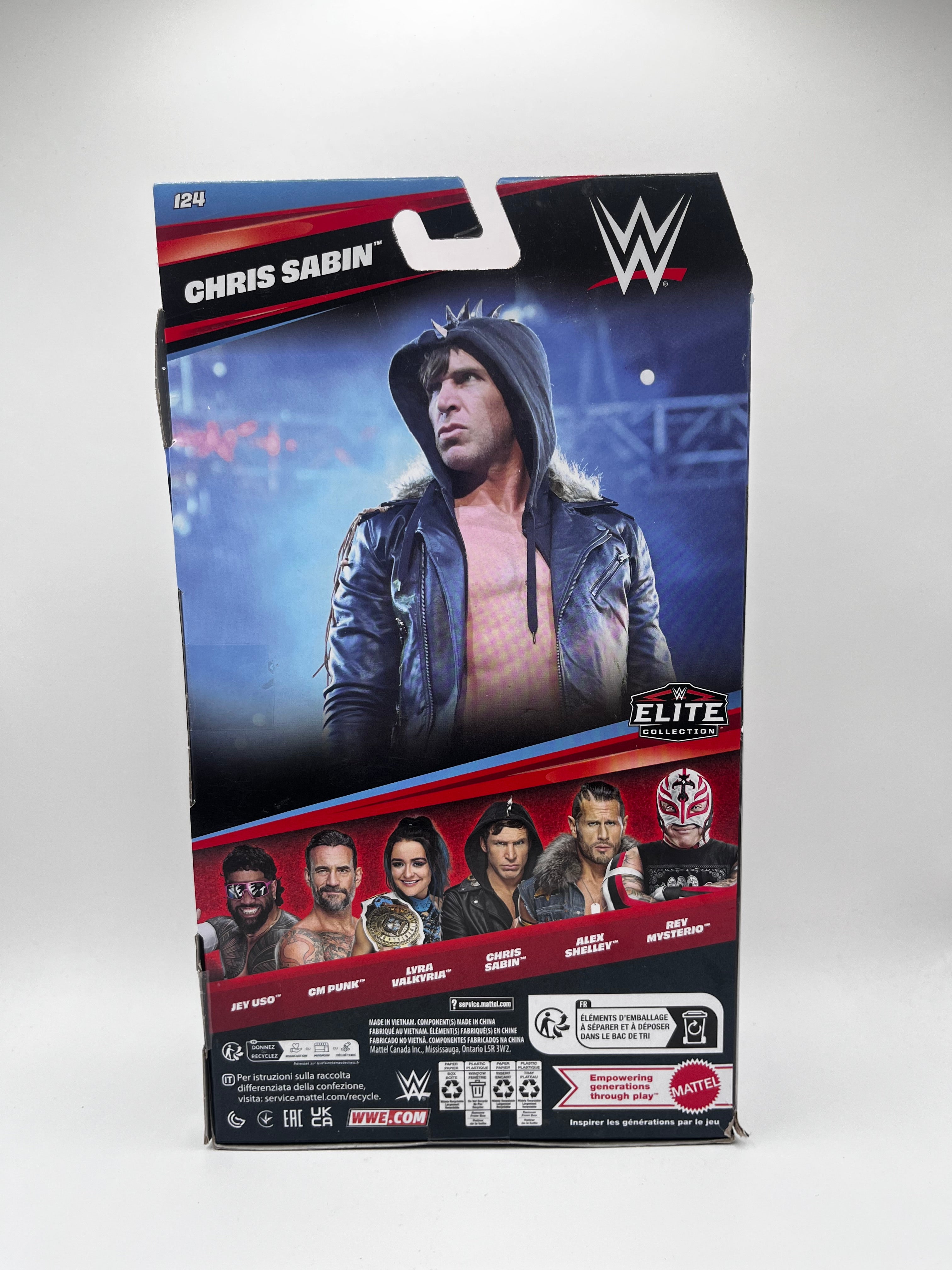 Figurka Chris Sabin WWE Elite Collection Series #124