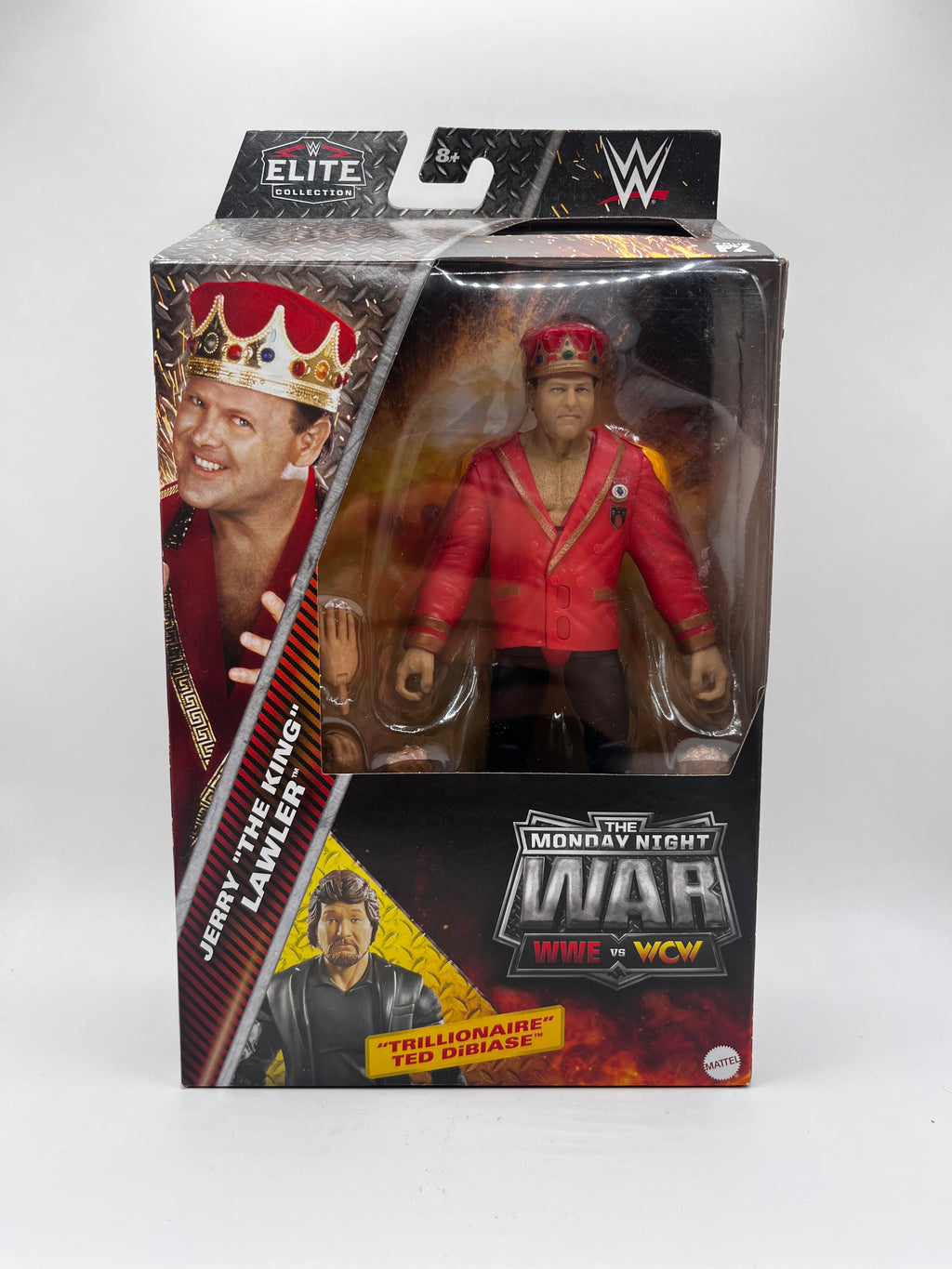 Figurka Jerry "The King" Lawler WWE Monday Night War Elite Collection Series #7