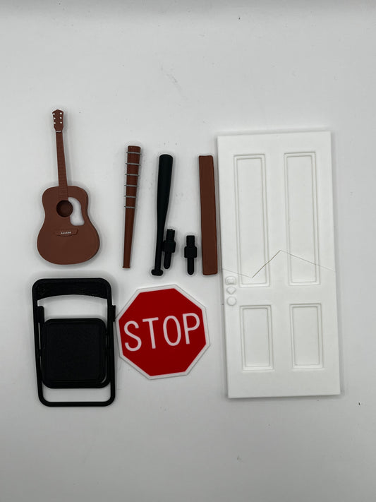 Zestaw uzupełniający – akcesoria dla figurek WWE