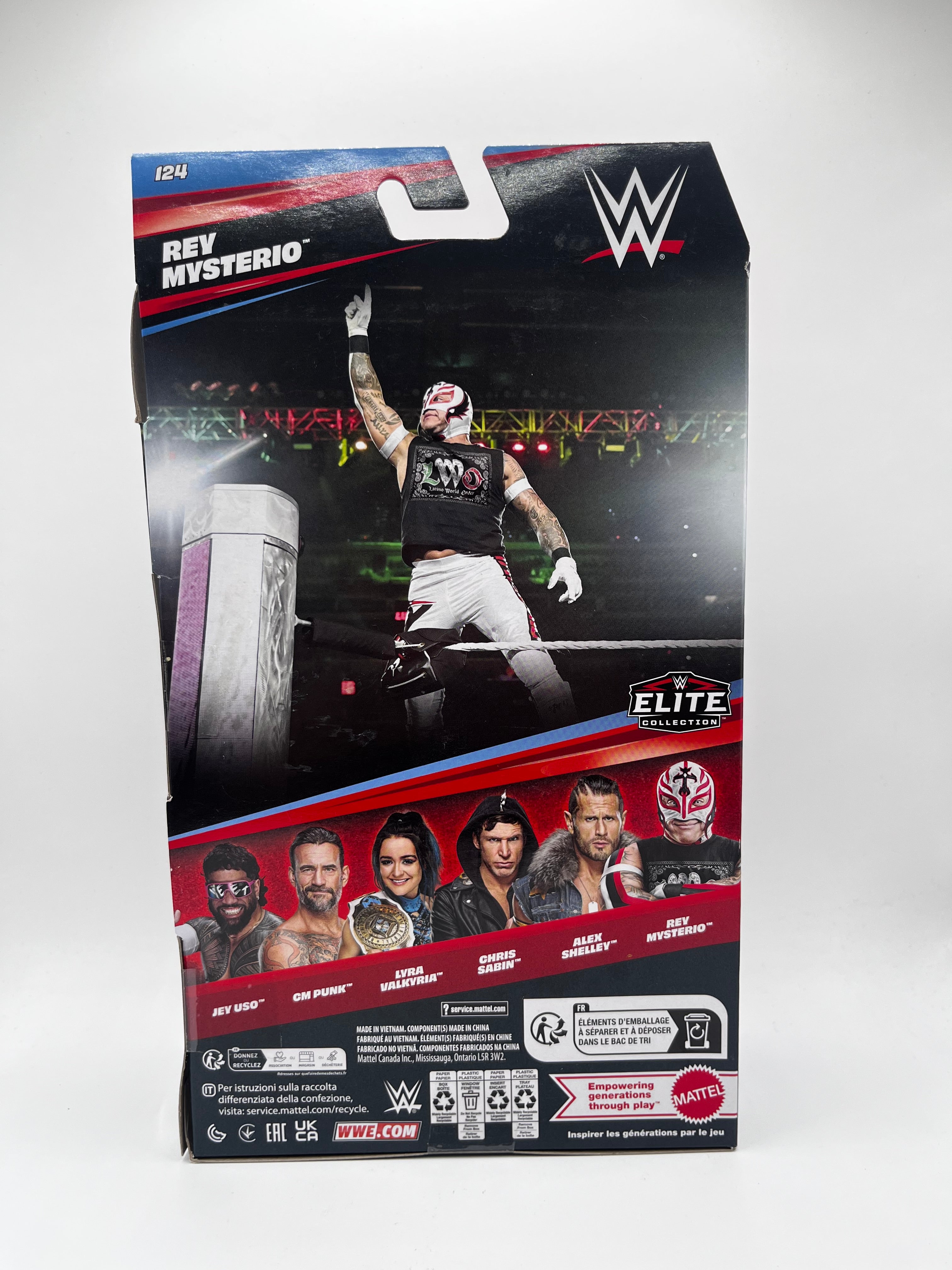 Figurka Rey Mysterio WWE Elite Collection Series #124