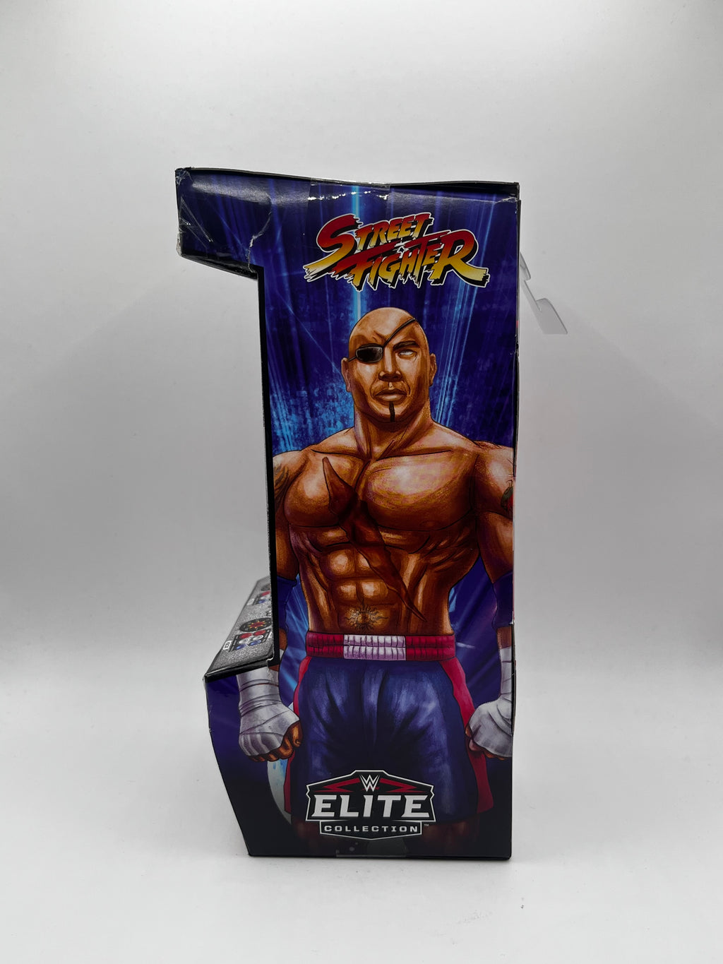 Figurka Batista as Sagat WWE Elite Collection x Street Fighter Series #2