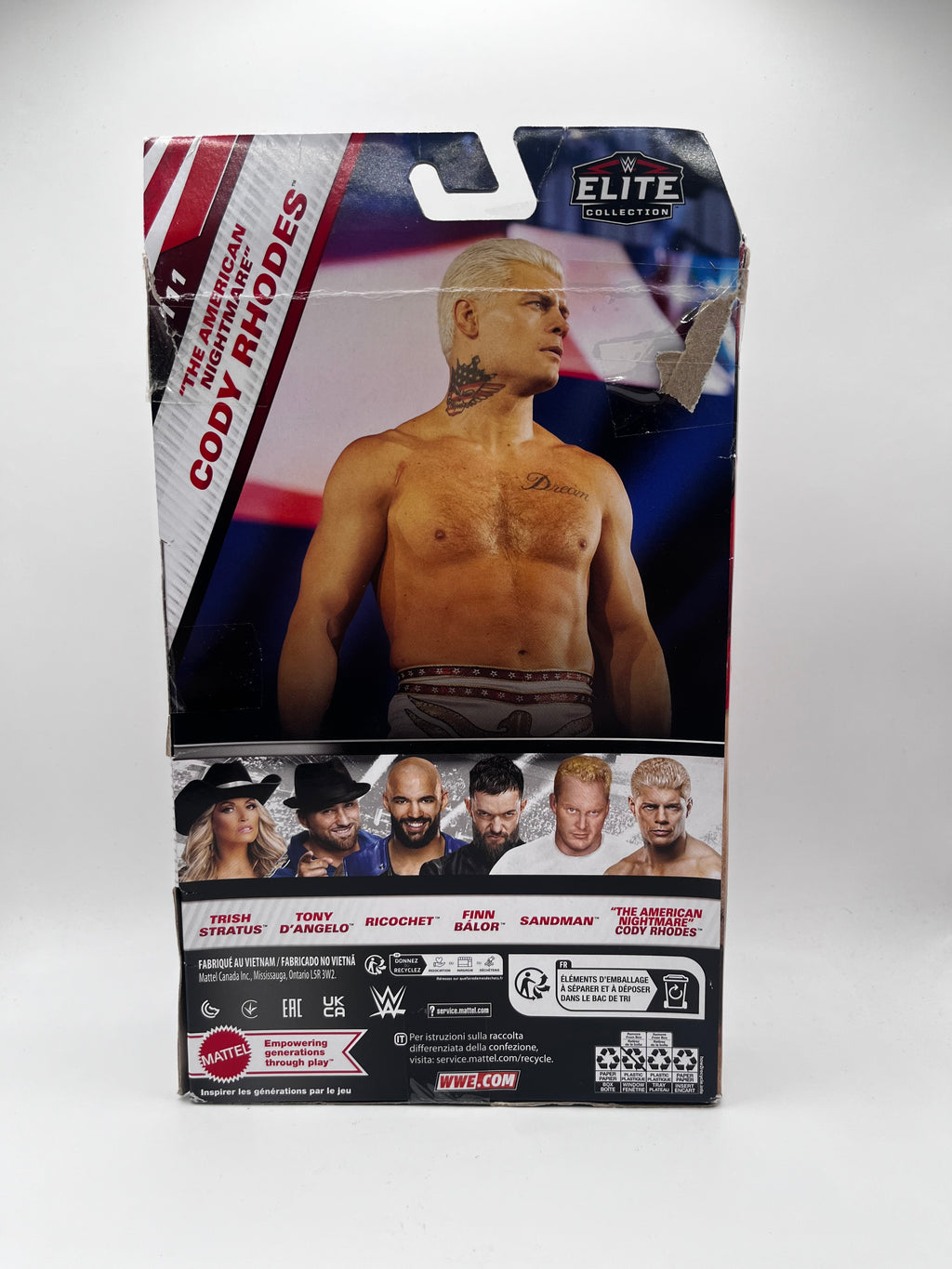 Figurka "The American Nightmare" Cody Rhodes WWE Elite Collection Series #111