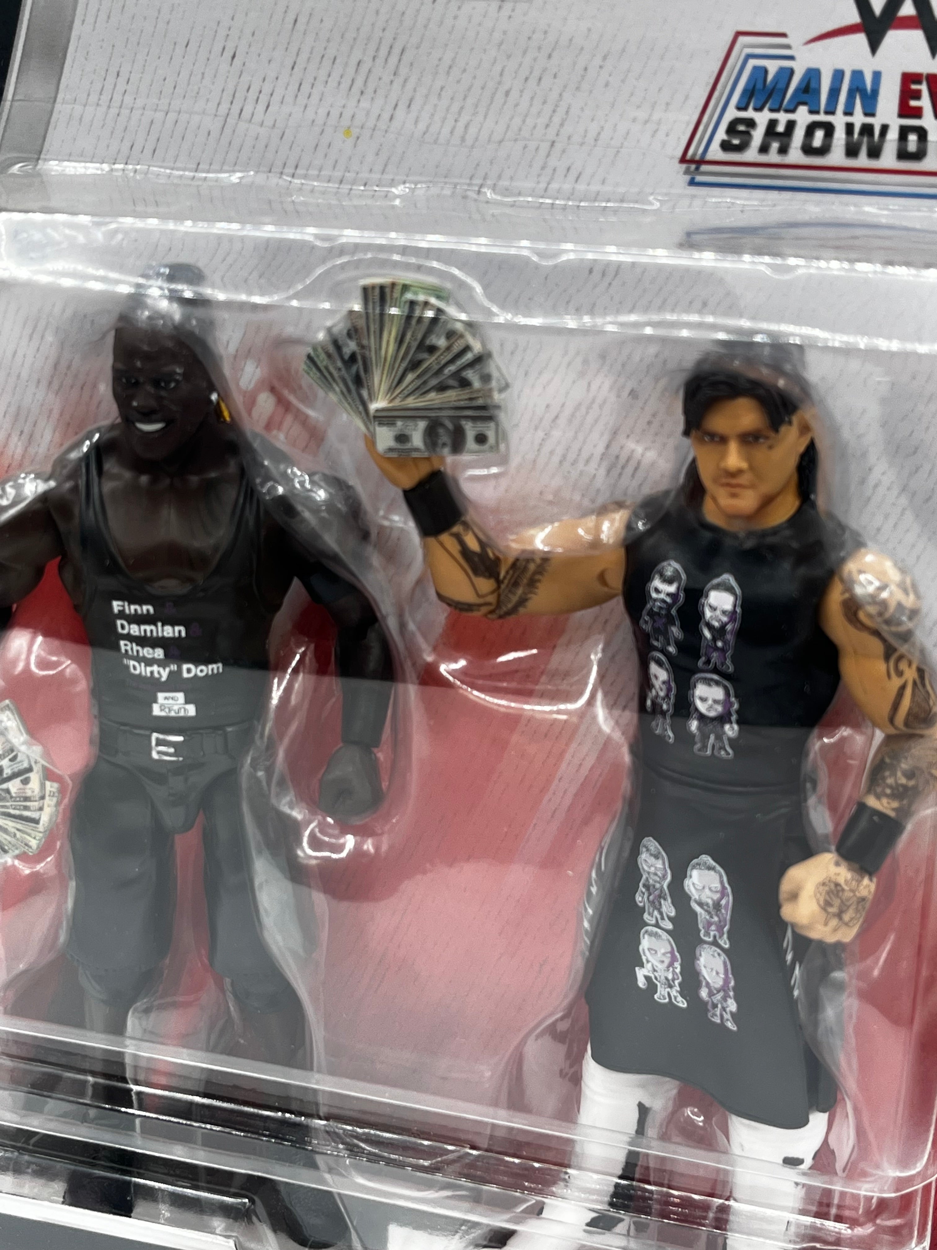Zestaw R-Truth & "Dirty" Dominik Mysterio WWE Main Event Showdown Series #21 (2-Pack)