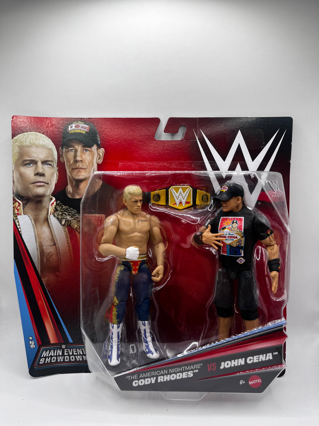 Figurki Cody Rhodes vs John Cena WWE Main Event Showdown Series #26 (2-Pack)