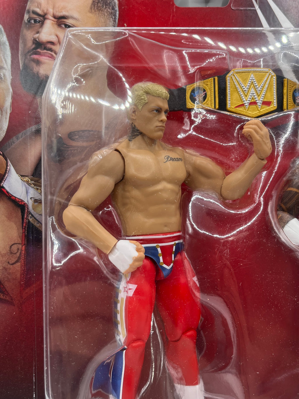 Zestaw "The American Nightmare" Cody Rhodes vs Solo Sikoa WWE Main Event Showdown Series #24 (2-Pack)
