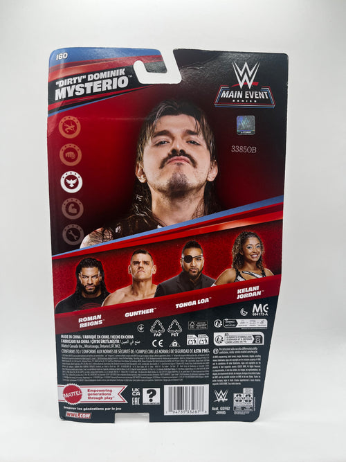 Figurka "DIRTY" DOMINIK MYSTERIO WWE MAIN EVENT SERIES #160