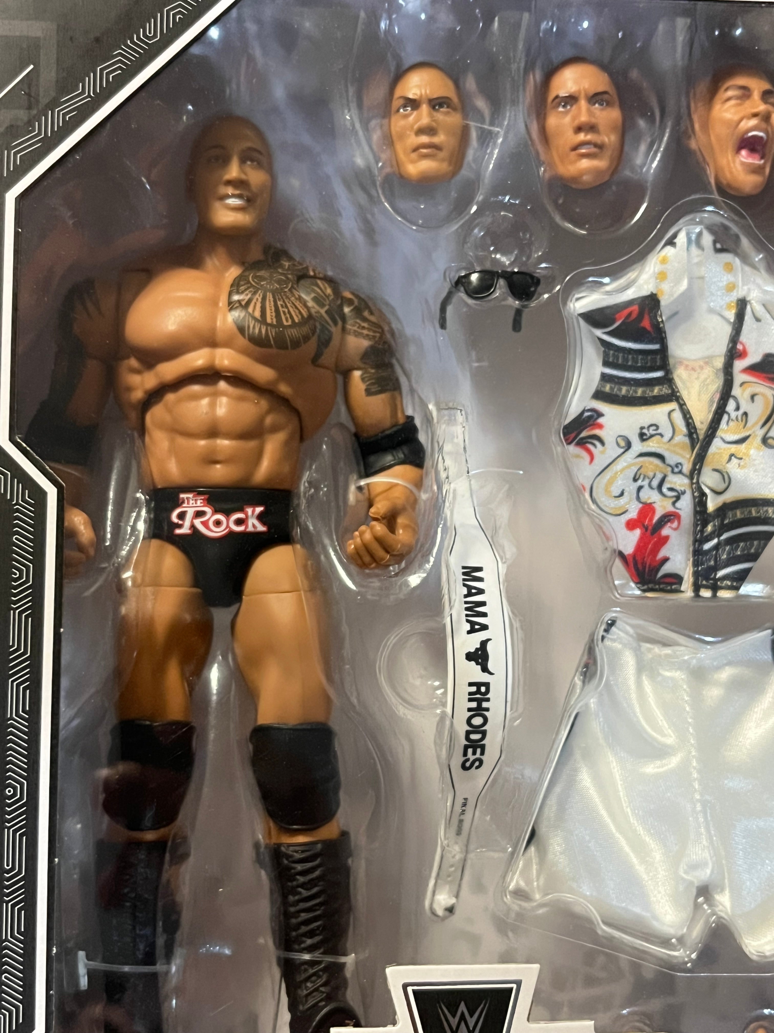 Figurka The Rock Final Boss WWE Ultimate Edition Fan TakeOver Series