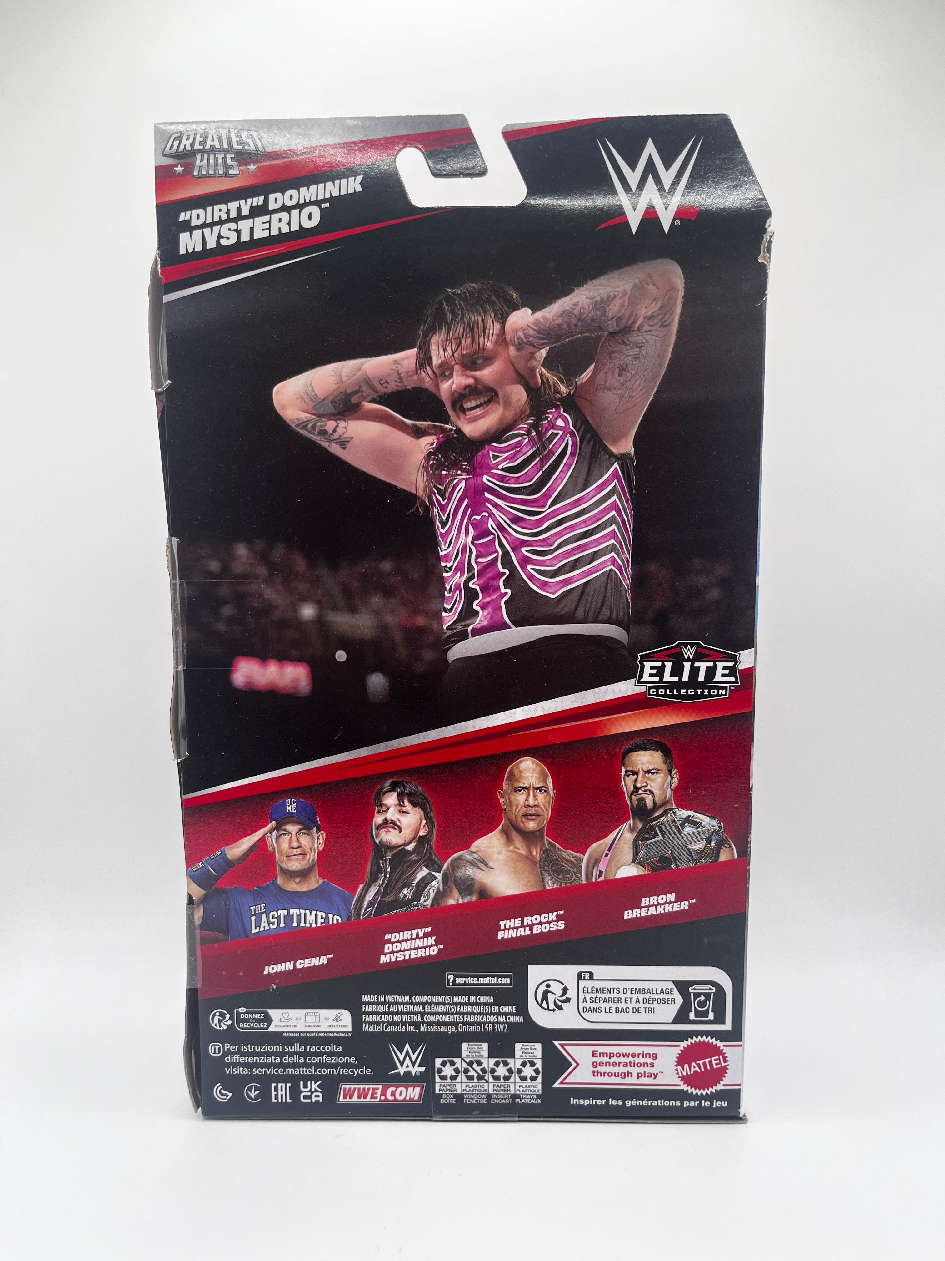 Figurka "Dirty" Dominik Mysterio WWE Elite Collection Greatest Hits Series #10