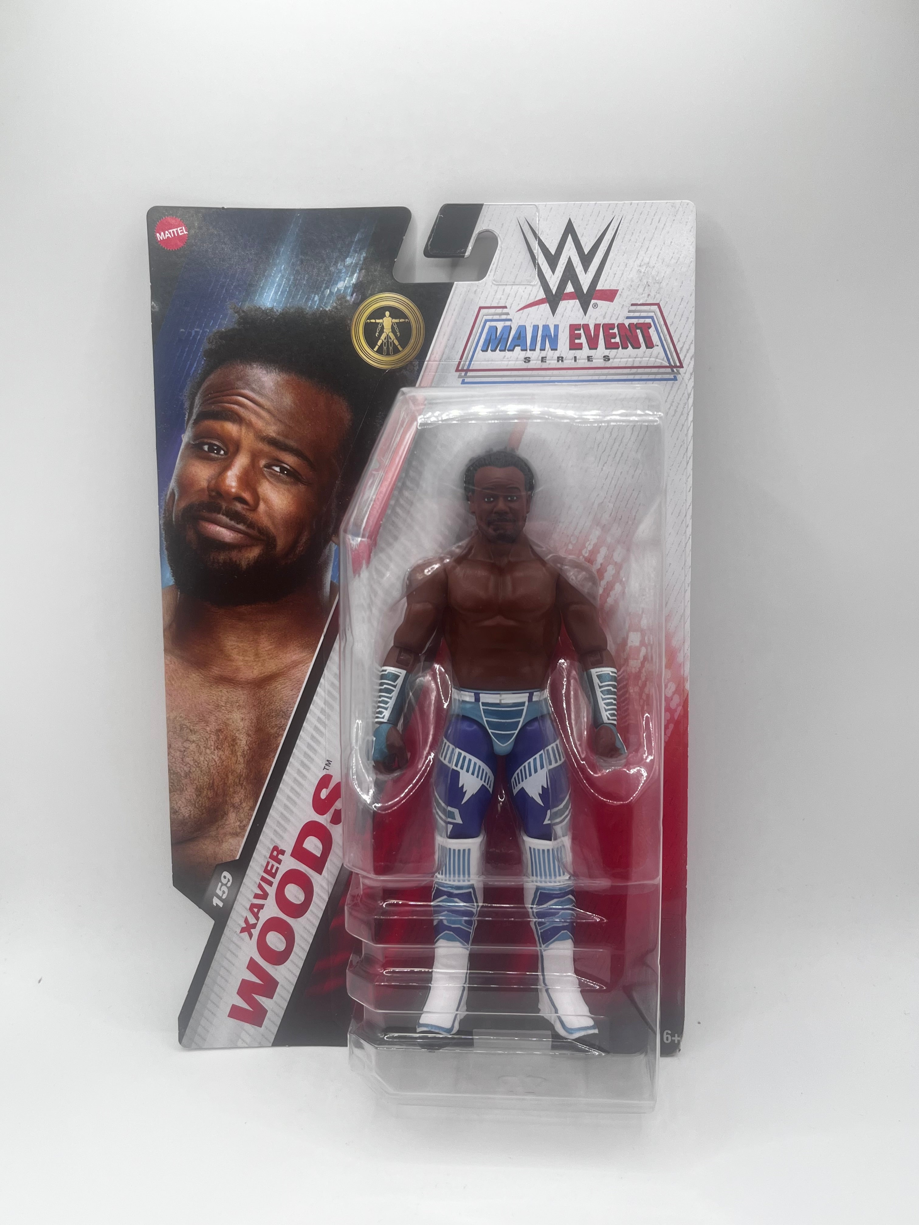 Figurka Xavier Woods WWE Main Event Series #159