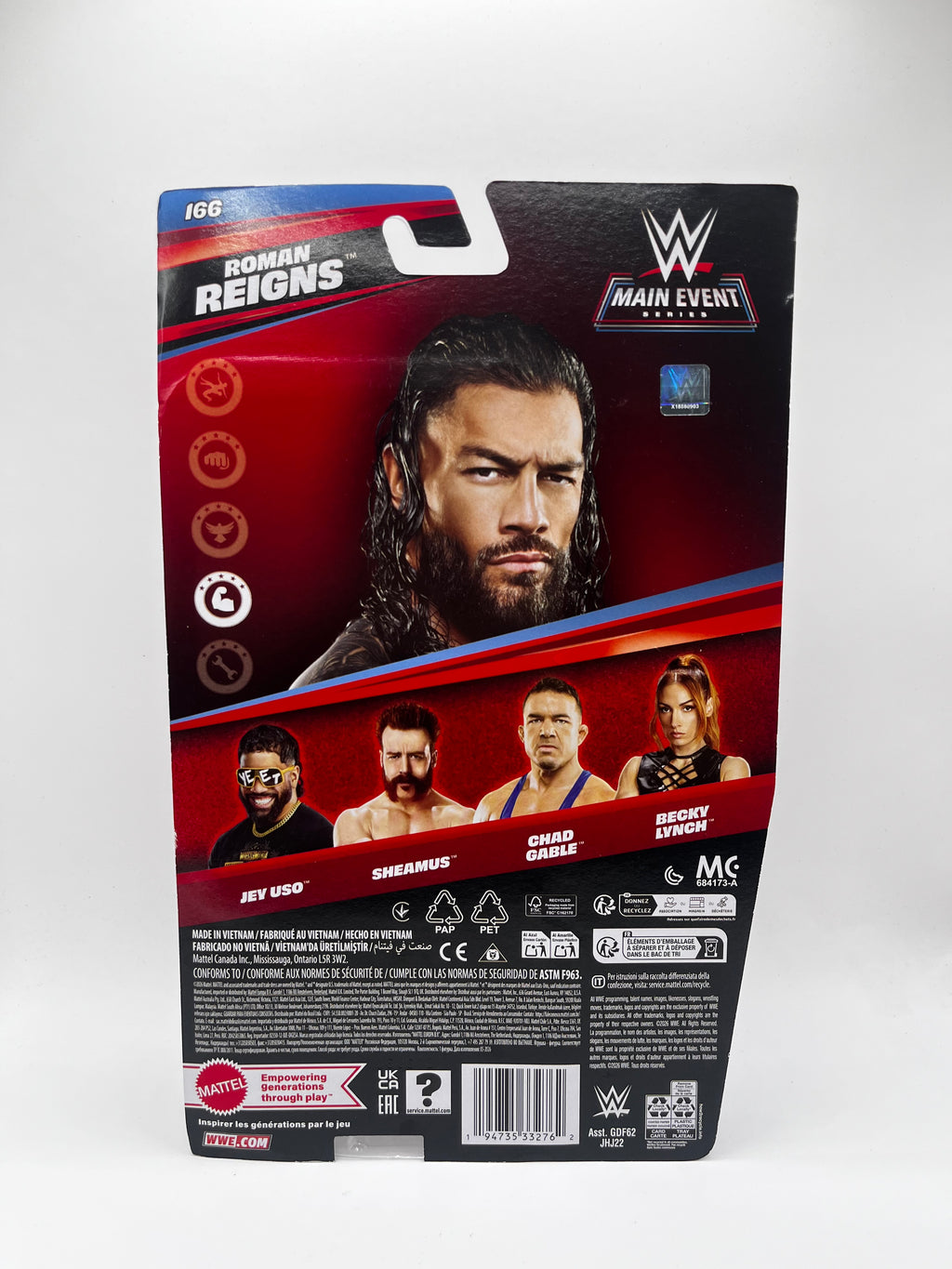 Figurka Roman Reigns WWE Main Event Series #166