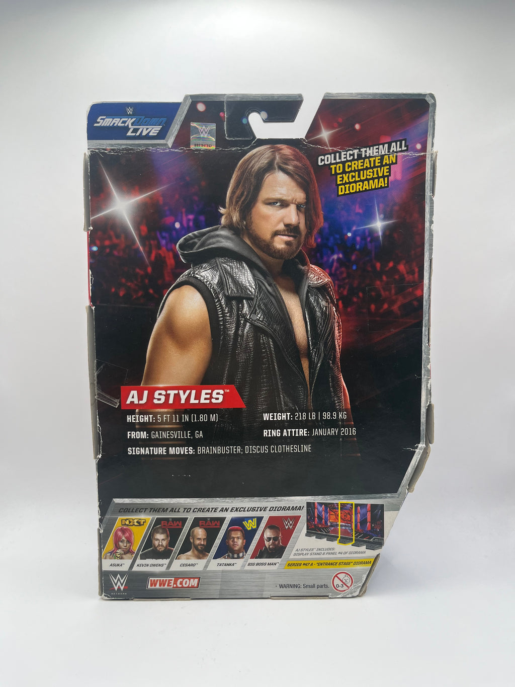 Figurka AJ Styles WWE Elite Collection Series #47 A *DMG*