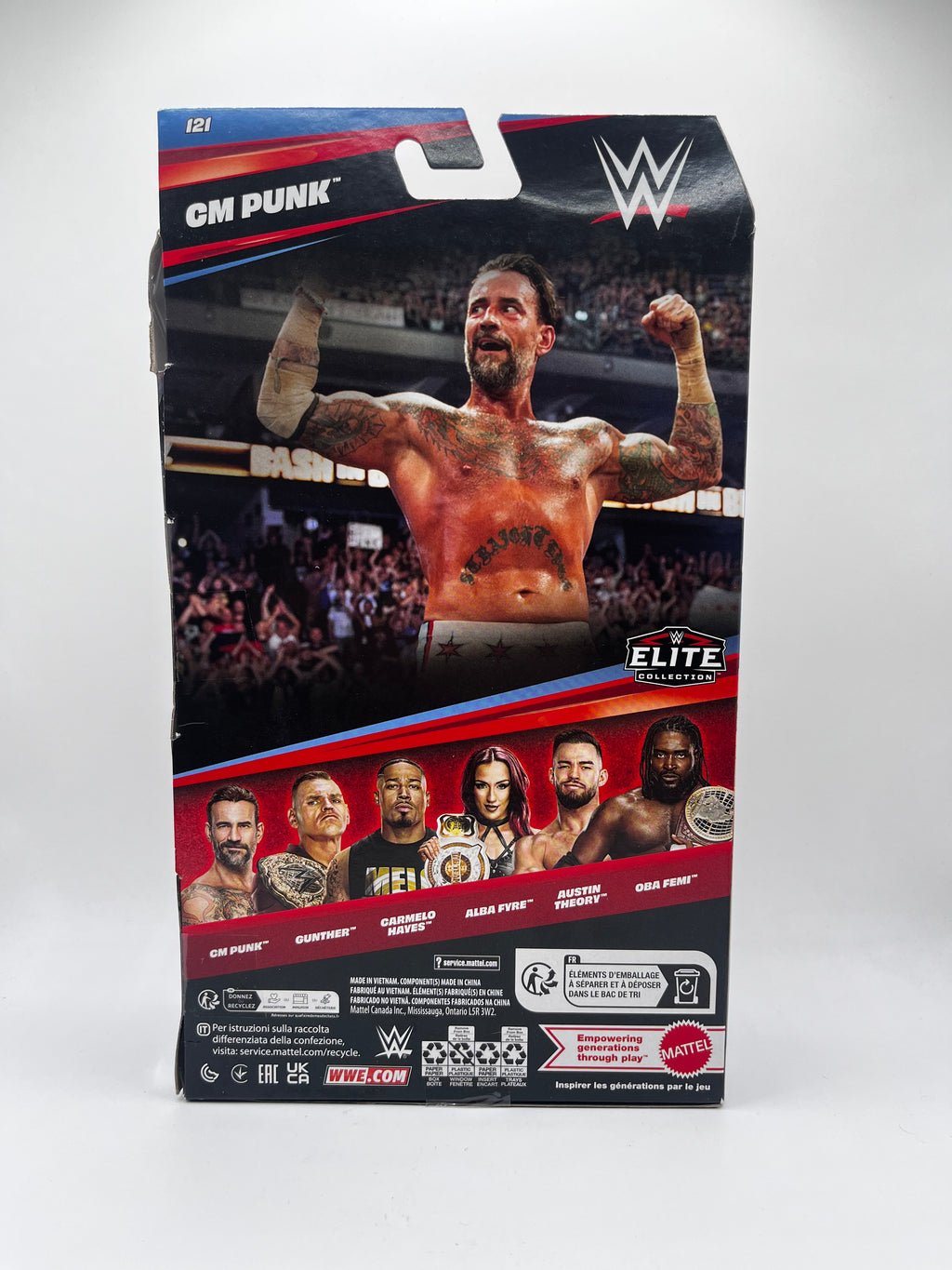 Figurka CM Punk WWE Elite Collection Series #121