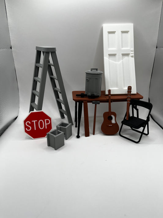 Zestaw ALL IN – akcesoria dla figurek WWE