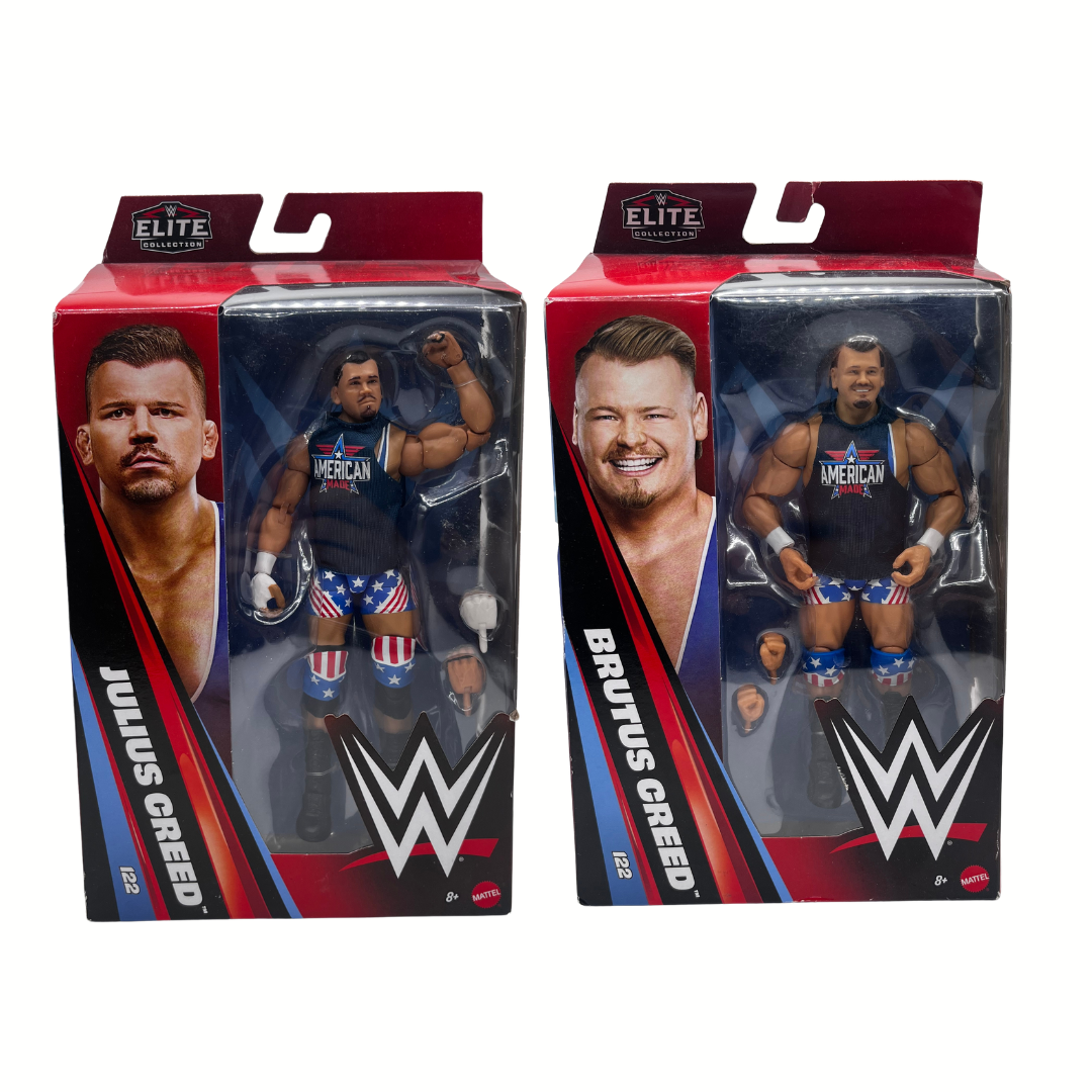 2-PACK Julius Creed & Brutus Creed WWE Elite Collection Series #122