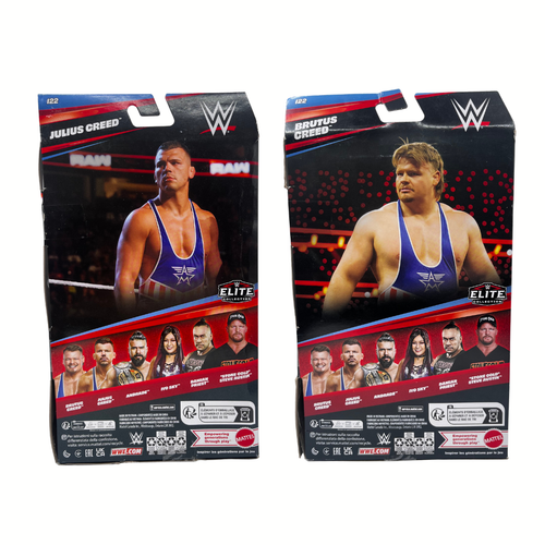 2-PACK Julius Creed & Brutus Creed WWE Elite Collection Series #122