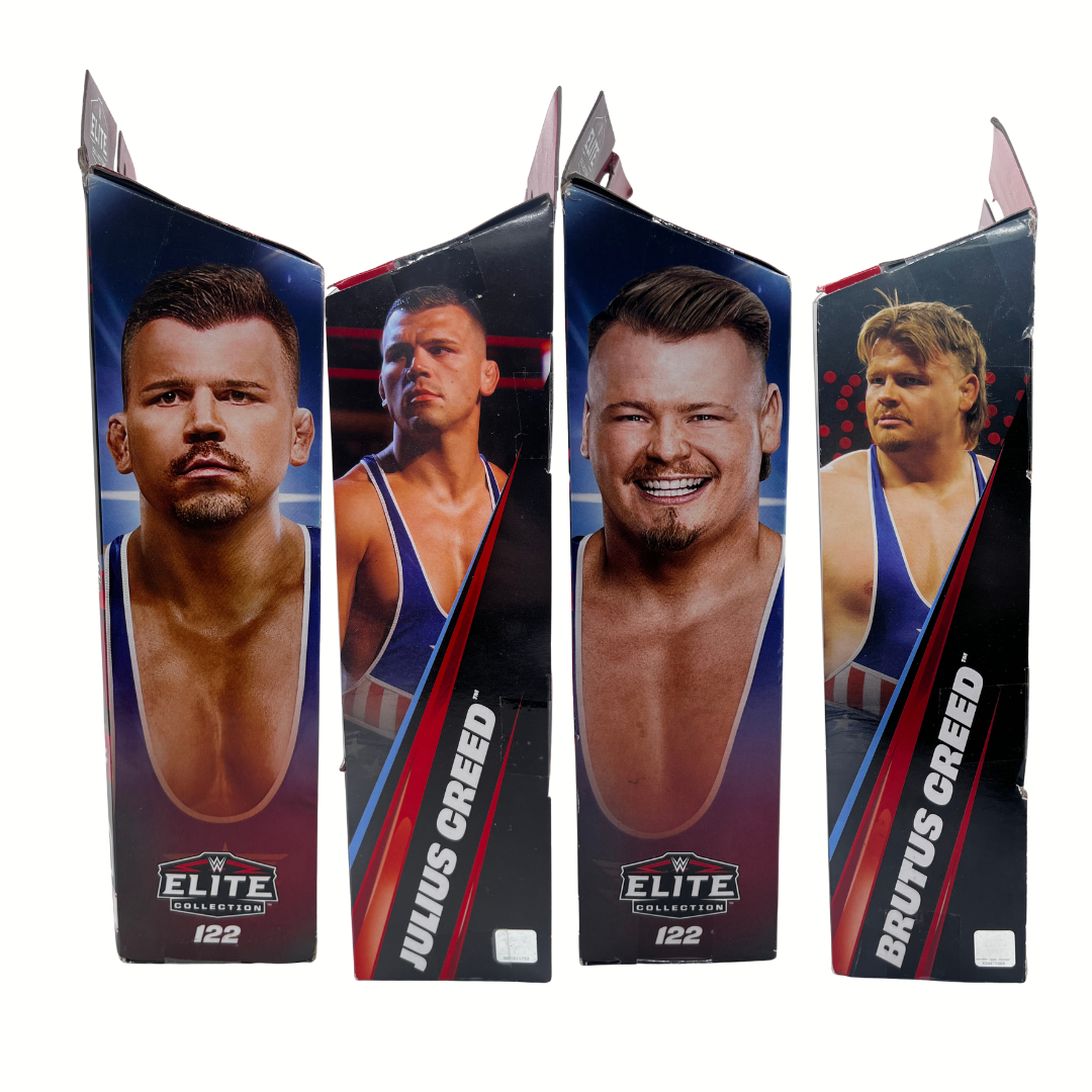 2-PACK Julius Creed & Brutus Creed WWE Elite Collection Series #122