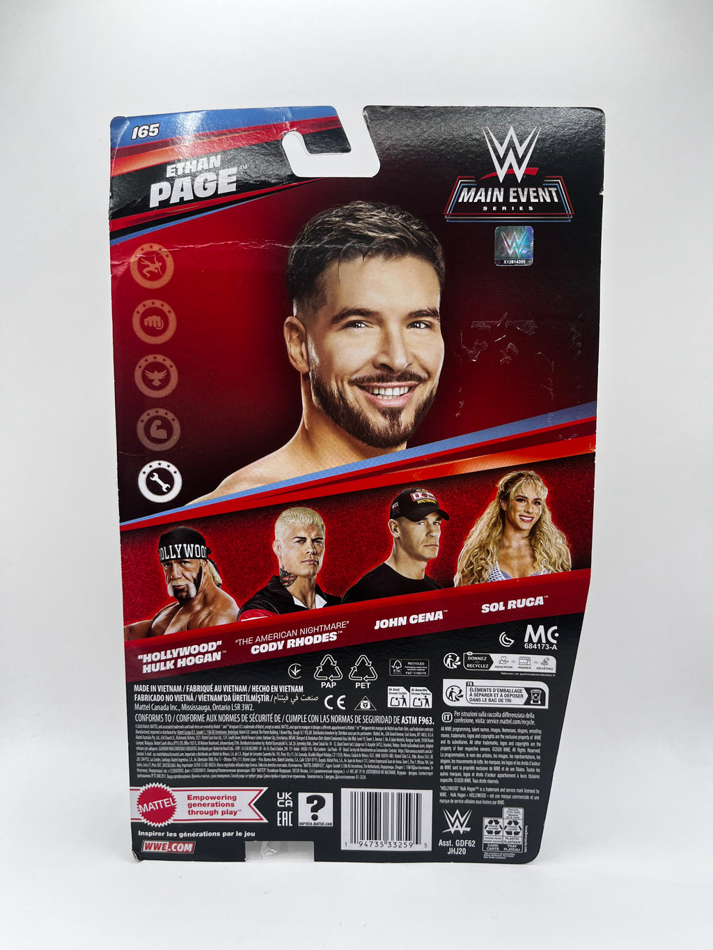 Figurka Ethan Page WWE Main Event Series #165
