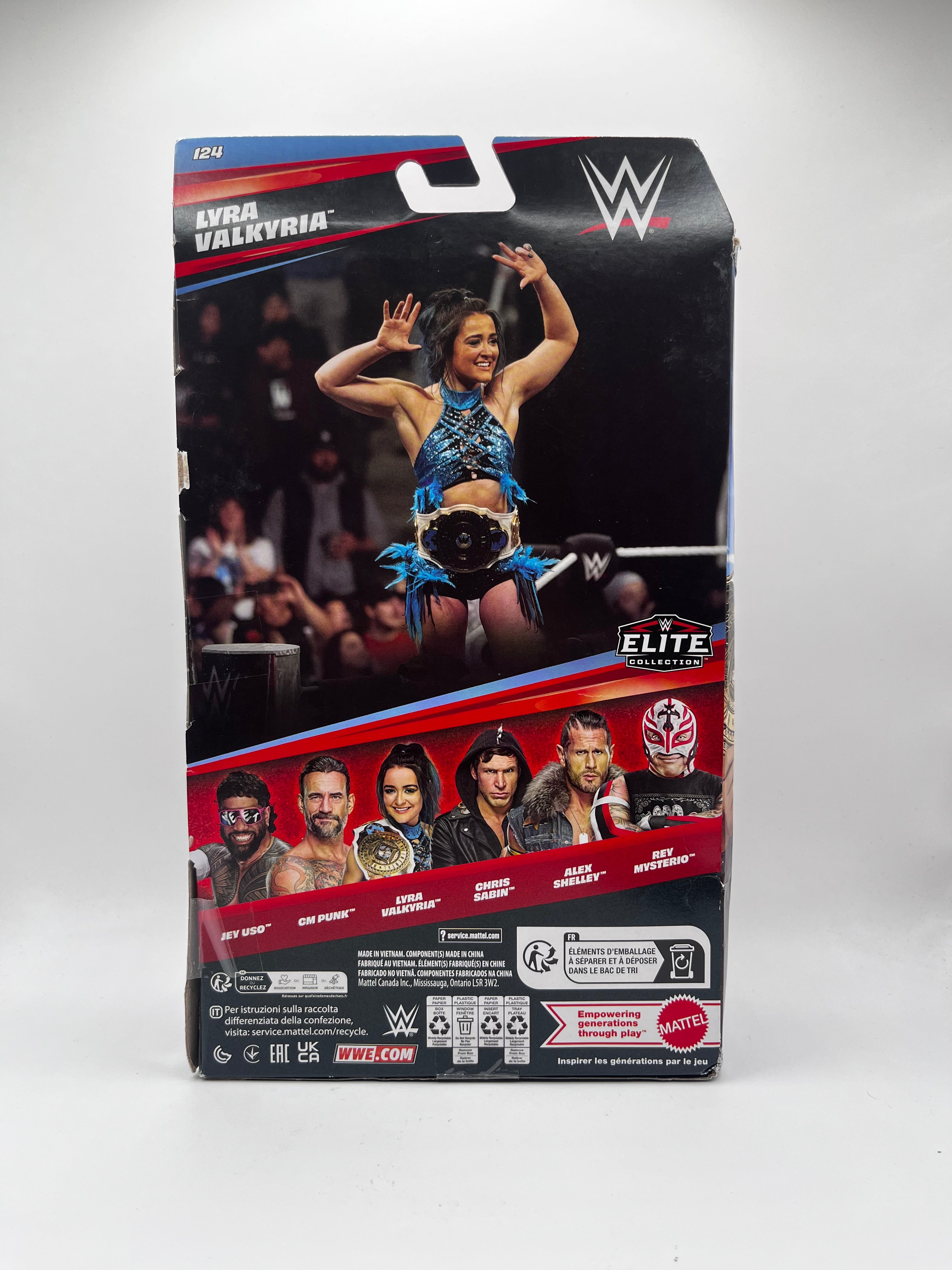 Figurka Lyra Valkyria WWE Elite Collection Series #124