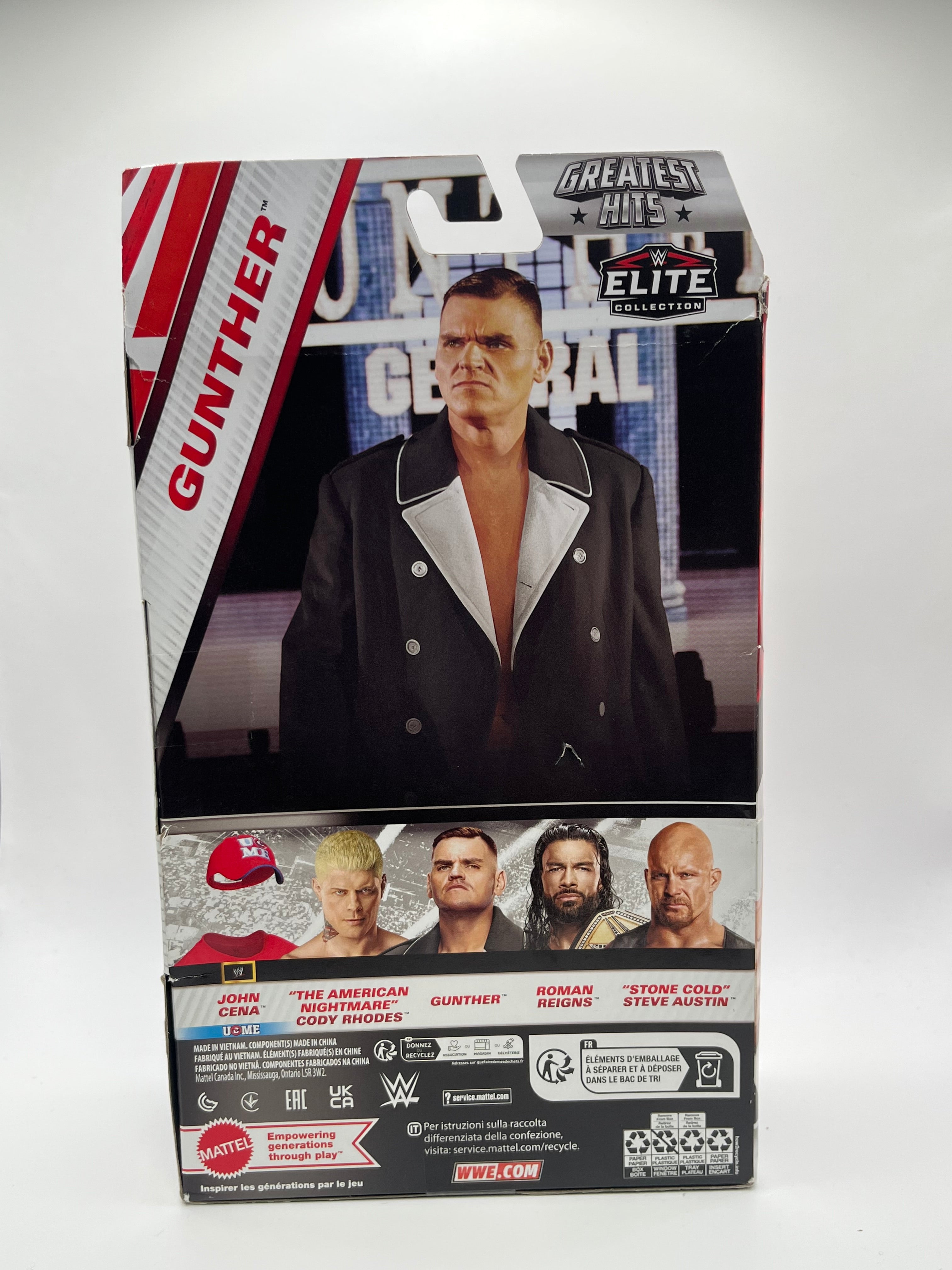 Gunther WWE Elite Collection Greatest Hits Series #8 Figure