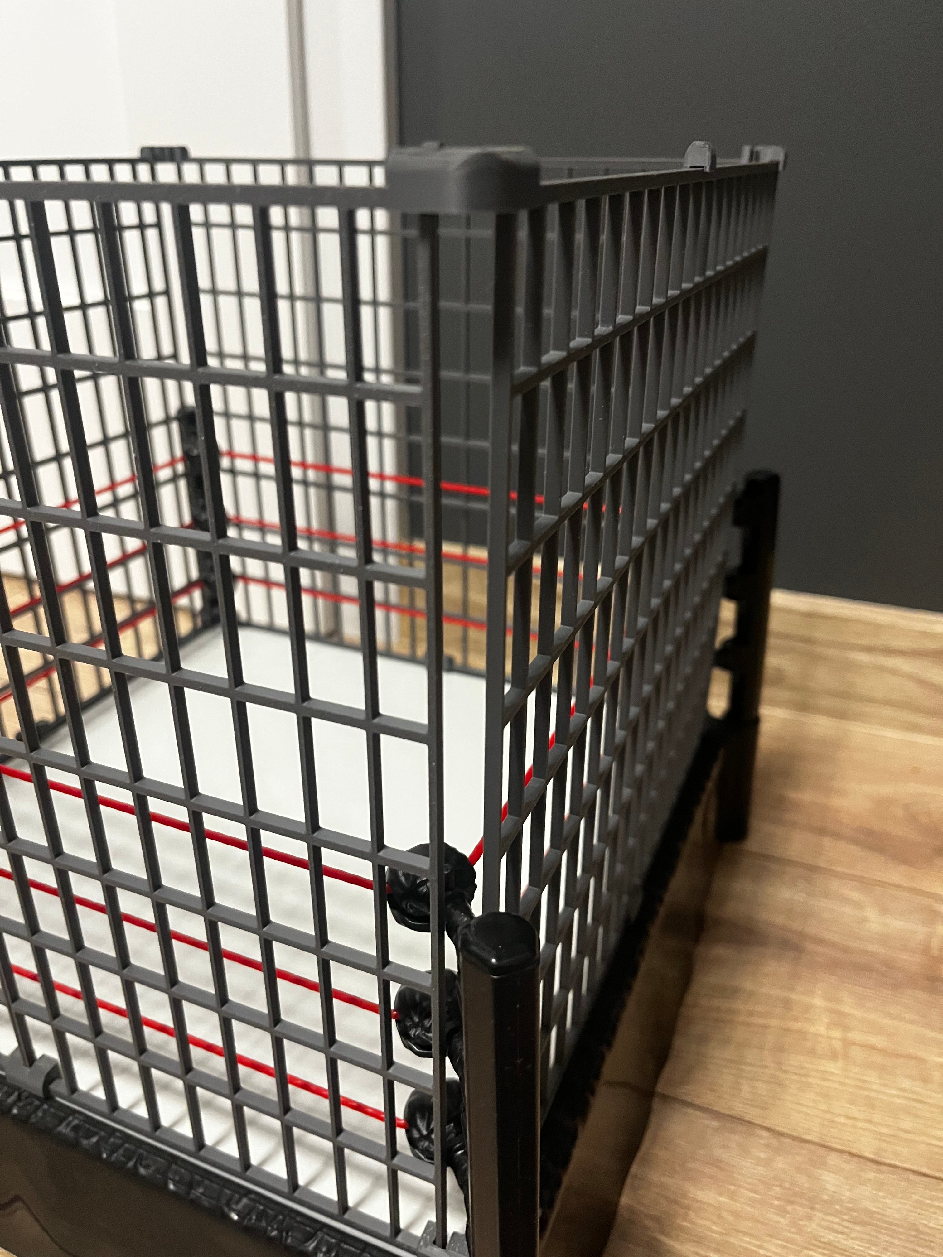 WWE Klatka typu "Steel Cage" dla ringów Mattel Basic
