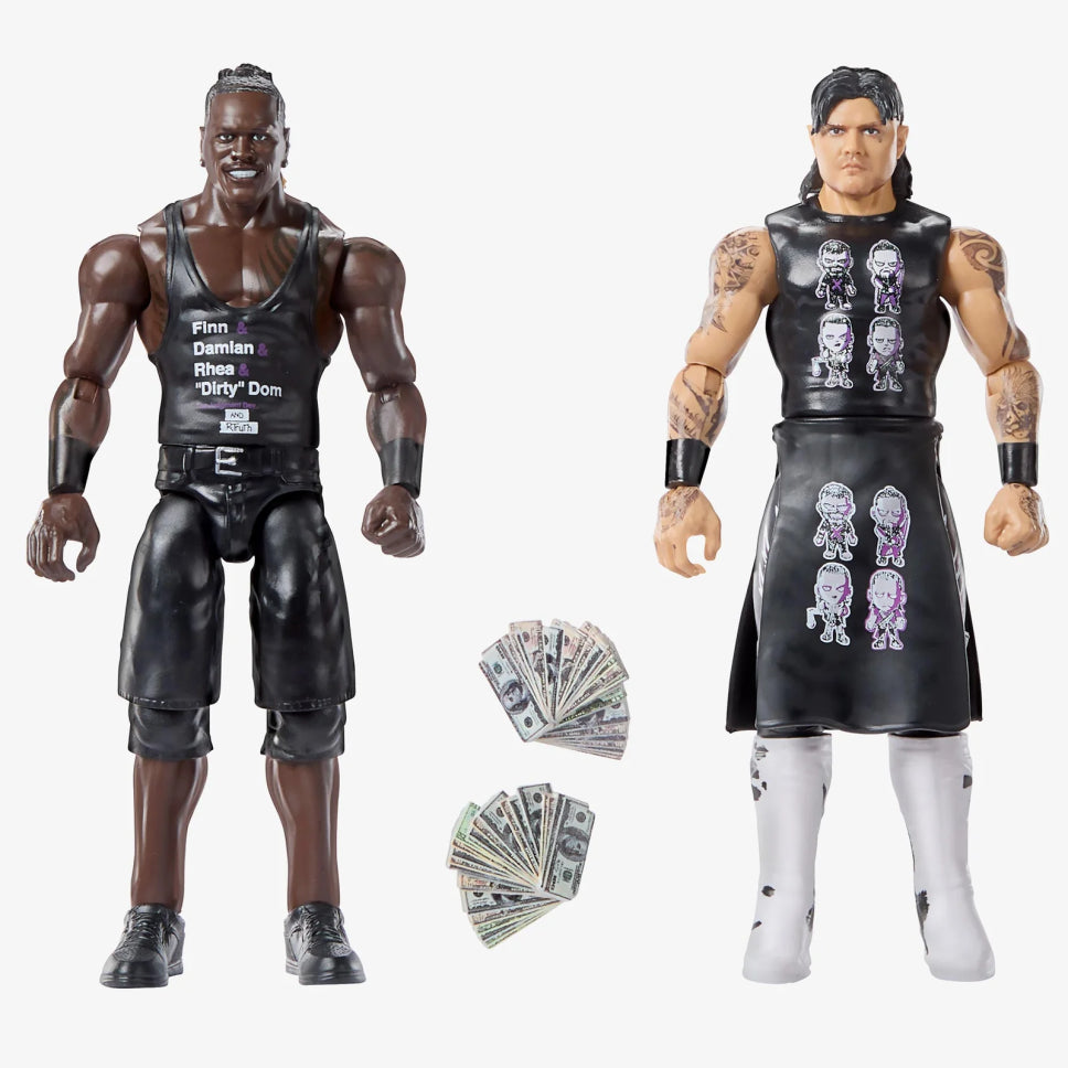 Zestaw R-Truth & "Dirty" Dominik Mysterio WWE Main Event Showdown Series #21 (2-Pack)