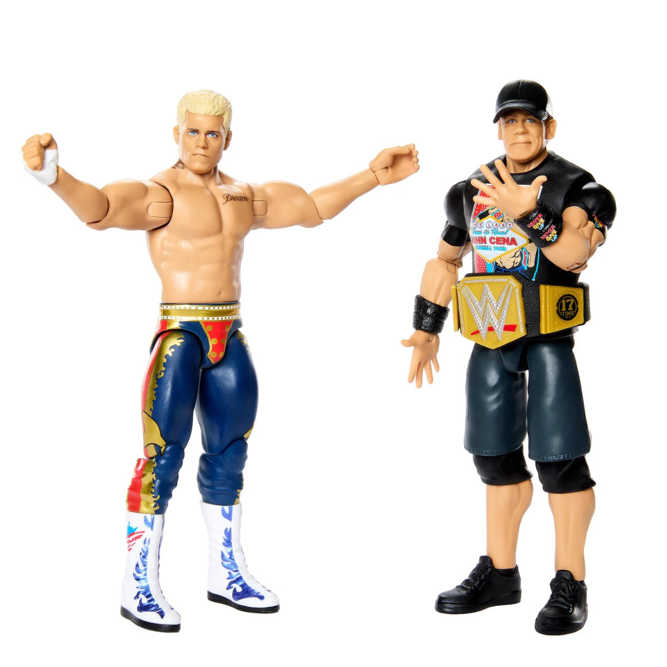 Figurki Cody Rhodes vs John Cena WWE Main Event Showdown Series #26 (2-Pack)