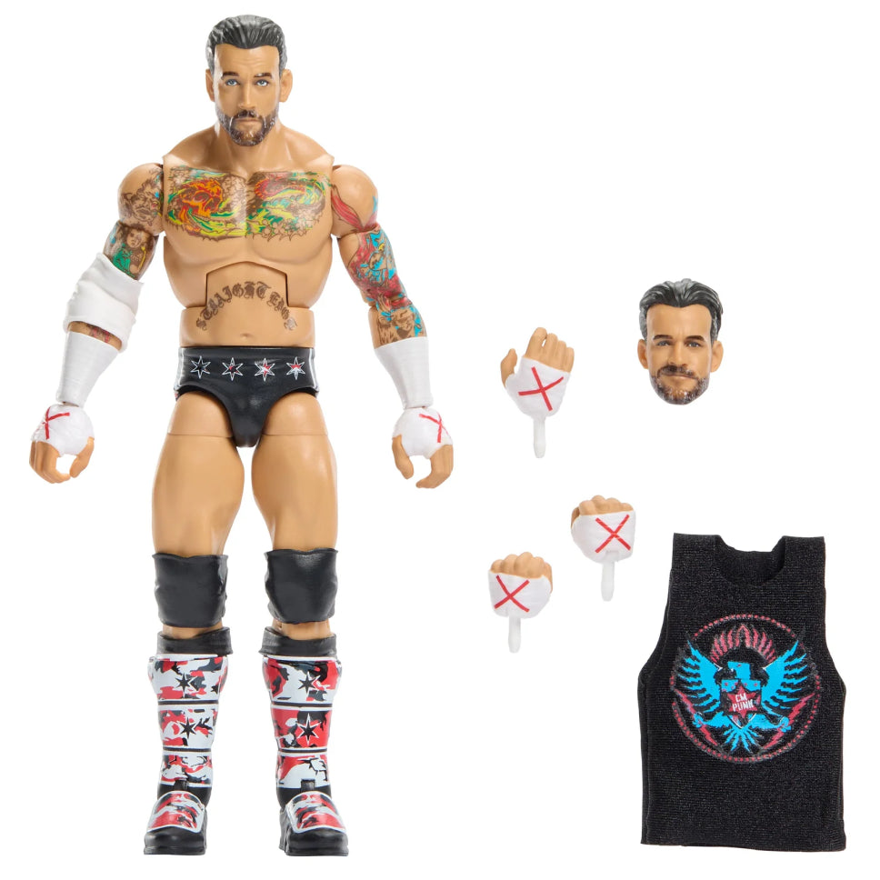 Figurka CM Punk WWE Elite Collection Top Picks 2026 (Wave 2)